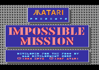 Play <b>Impossible Mission</b> Online